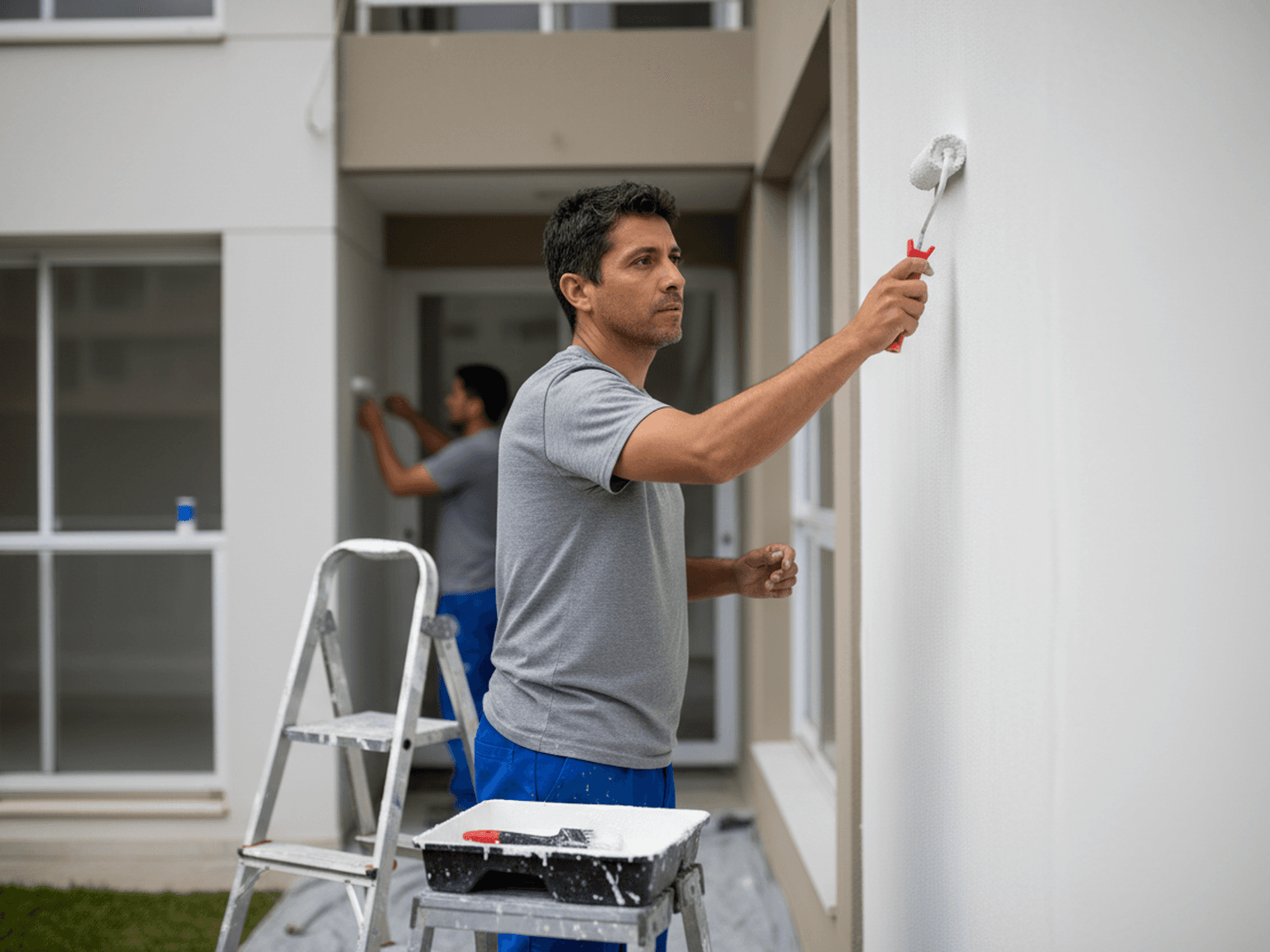 Servicio de Pintura de fachada en Perú